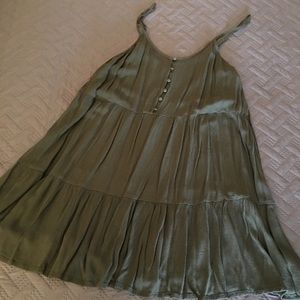 Olive Green Dress